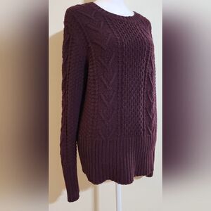 Vintage GAP Chunky Cable Knit Sweater Women's Size XL